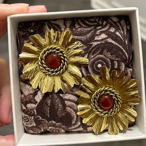 Ulla Johnson Tiger’s Eye Studs